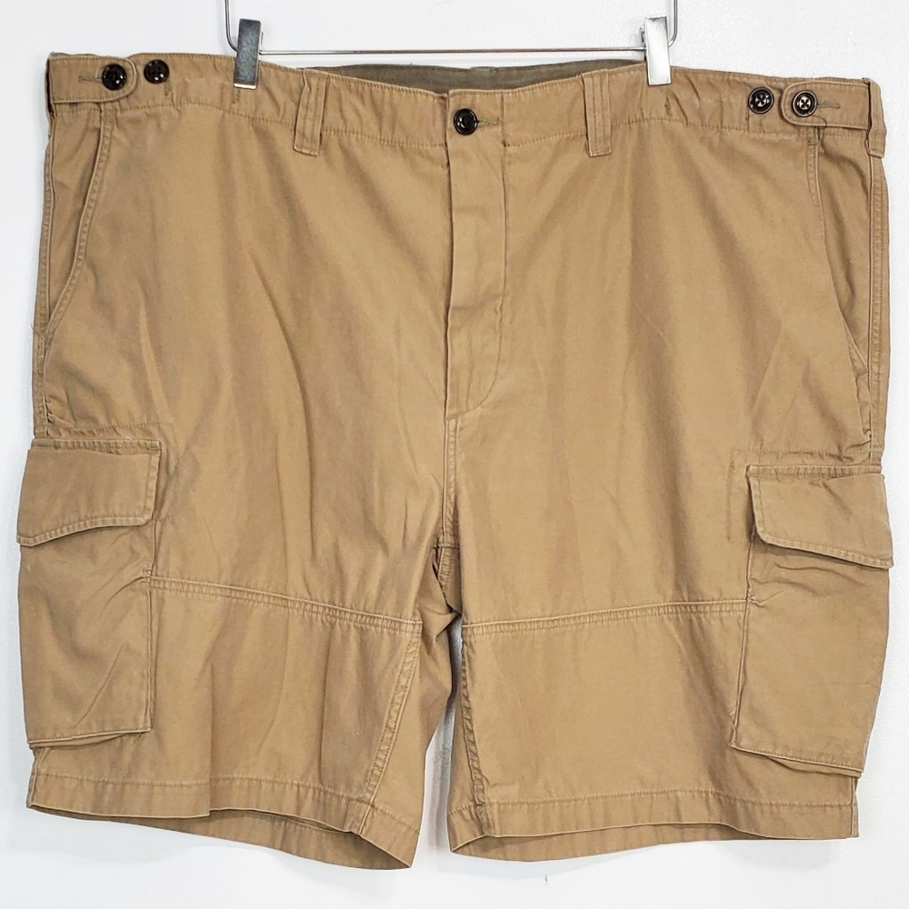 Polo Ralph Lauren sz 50 big classic fit cargo shorts khaki summer outdoor travel